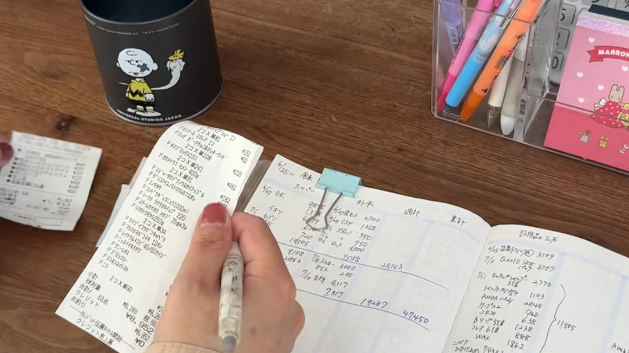 手書き家計簿のメリット3、習慣になる