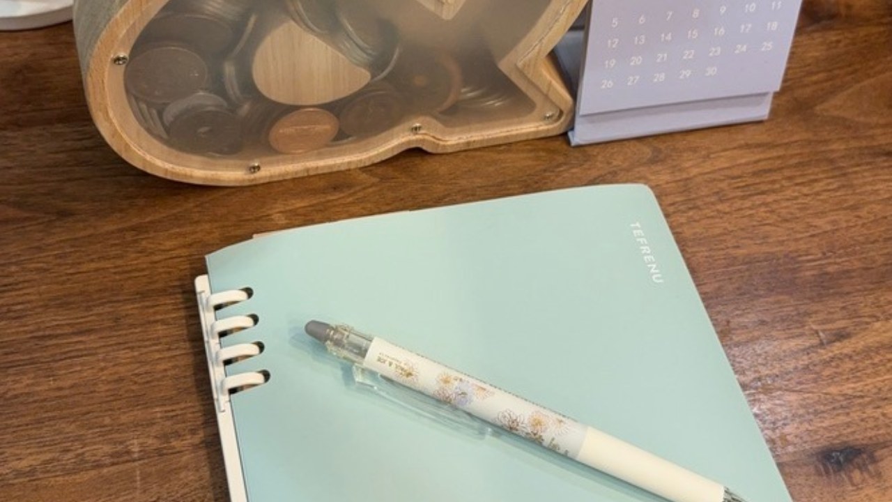 手書き家計簿のメリット5、開くだけ